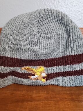 Gray Knit Beanie Hancock Will Smith Movie Replica